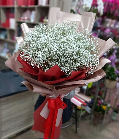 Букет цветов из: Гипсофила в Шабурново