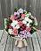 Букет цветов из: Альстромерии, Гвоздики, Розы и Хризантемы в Шабурново