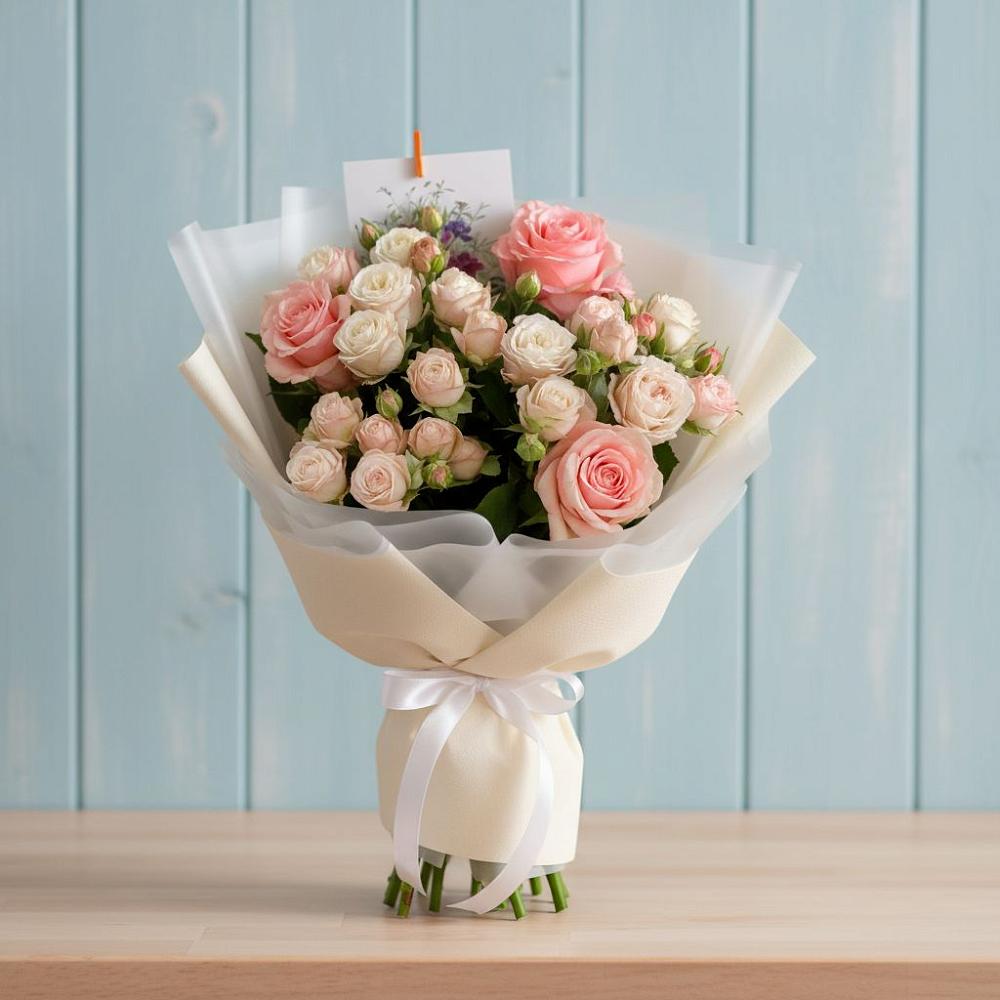 Букет цветов из: Розы в Шабурново