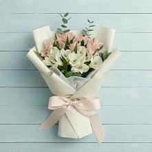 Букет цветов из:  Альстромерии в Шабурново