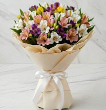 Букет цветов из:  Альстромерии #REPLACE_PRED# Шабурново