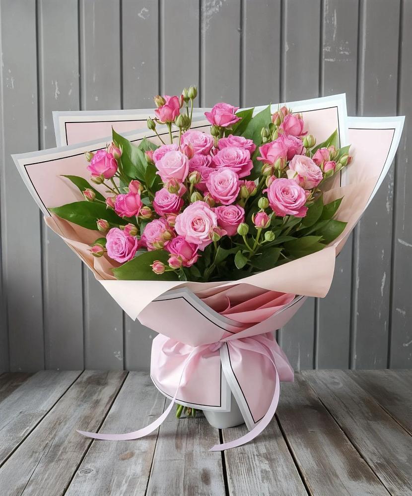 Букет Розовый кустик в Шабурново