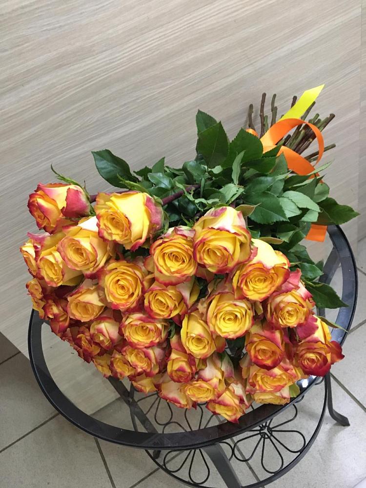 Букет Желтые розы в Шабурново