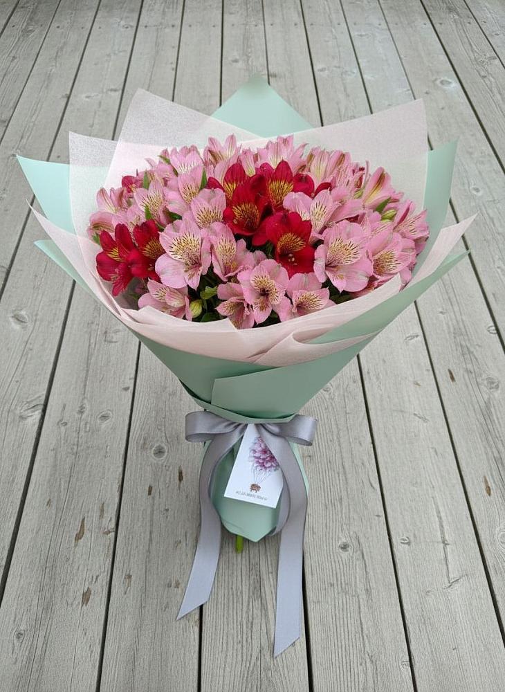 Букет цветов из: Альстромерии в Шабурново