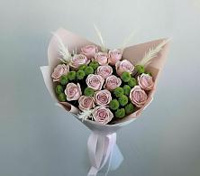 Букет цветов из:  Розы и Хризантемы #REPLACE_PRED# Шабурново