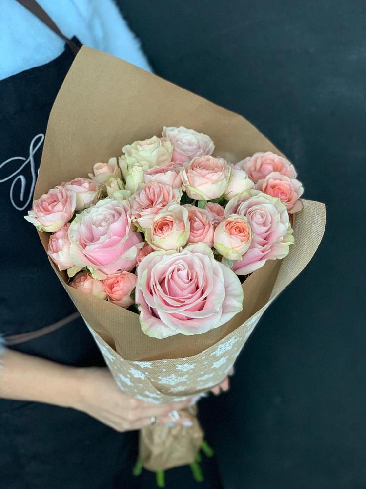 Букет цветов из: Хризантемы и Розы в Шабурново