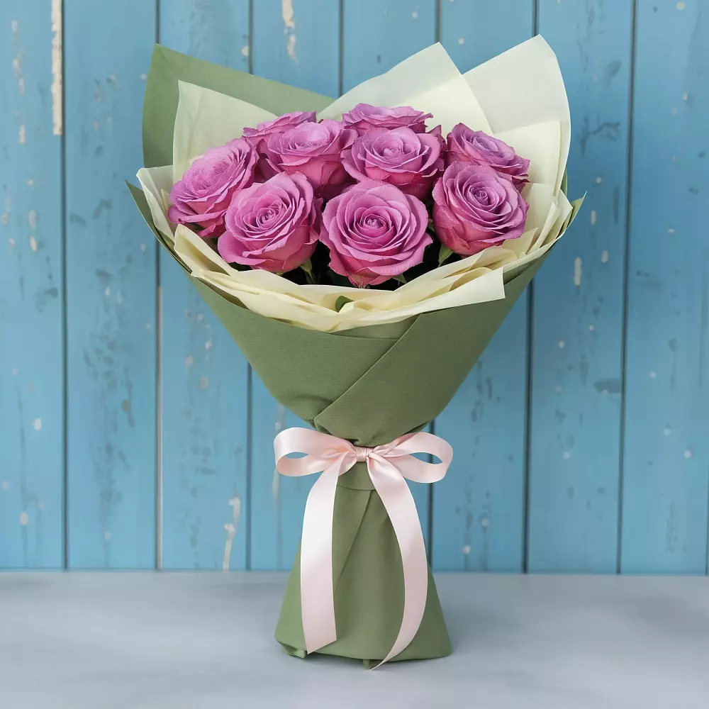 Букет Розы Фёрст Леди в Шабурново