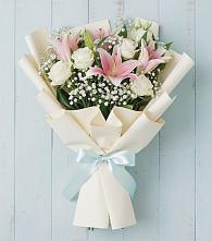 Букет цветов из:  Лилии в Шабурново