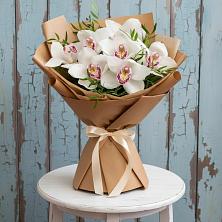 Букет цветов из:  Орхидеи и Розы в Шабурново
