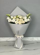 Букет цветов из:  Розы и Лизиантусы в Шабурново